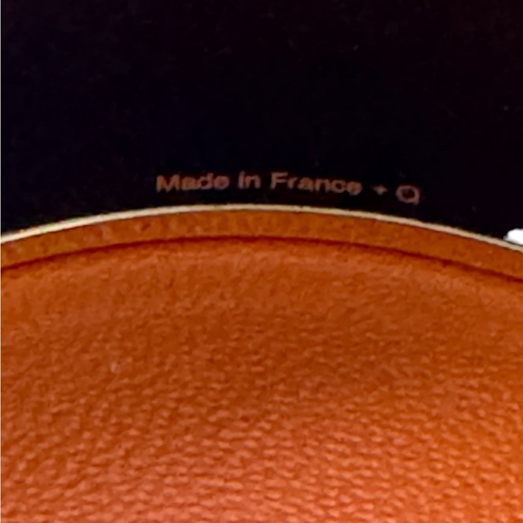 Hermes Astrologie Nouvelle Printed Enamel Goal Plated Extra Wide Bracelet - Picture 6 of 7